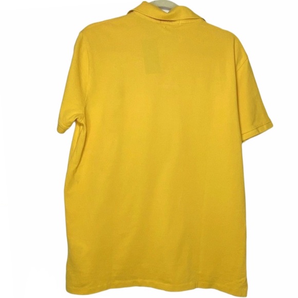 Men Polo Ralph Lauren Polo SLIM FIT Yellow Shirt - Picture 4 of 12